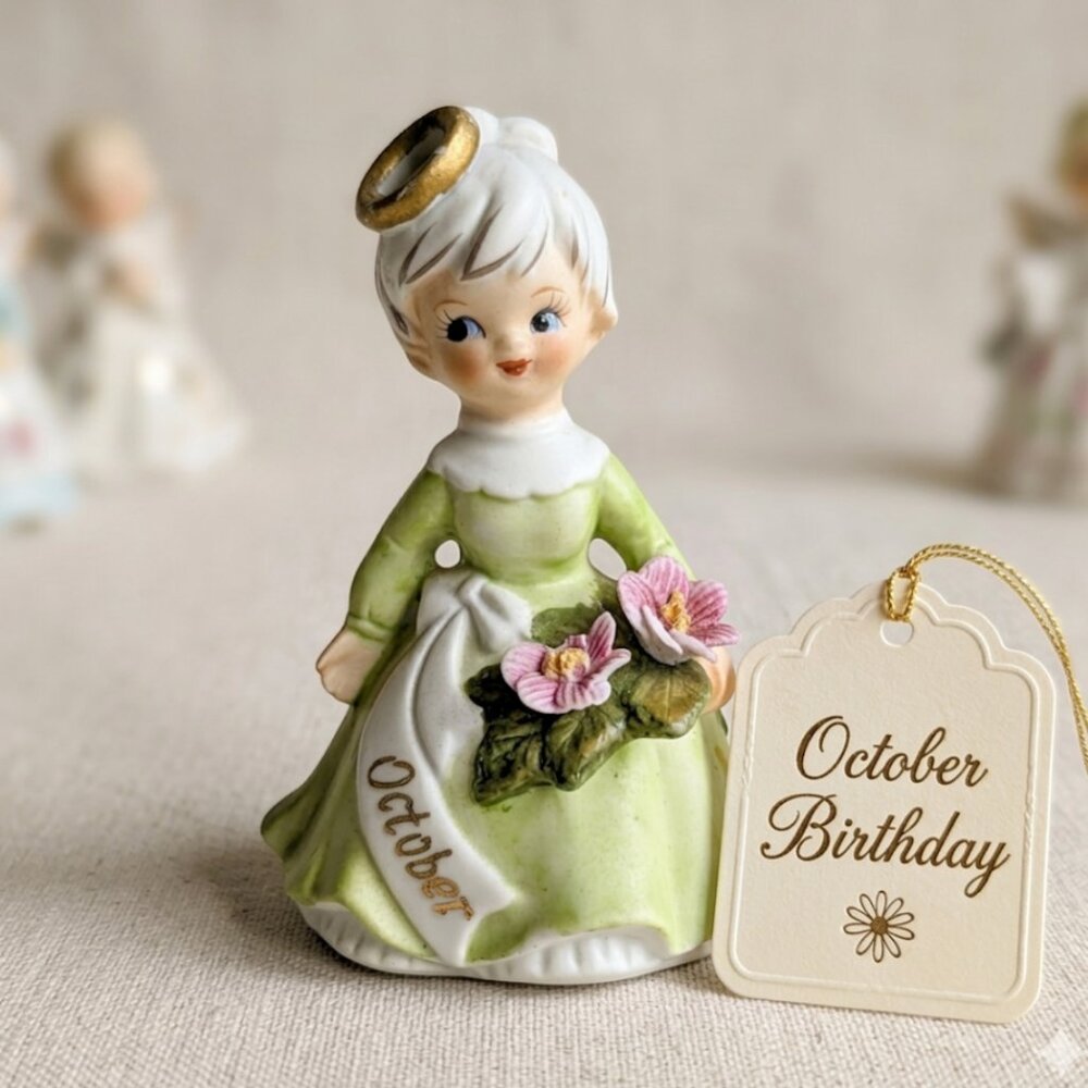 Vintage Kelvin Exclusive October Birthday Angel